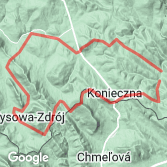 Mapa Jaworzyna Konieczańska